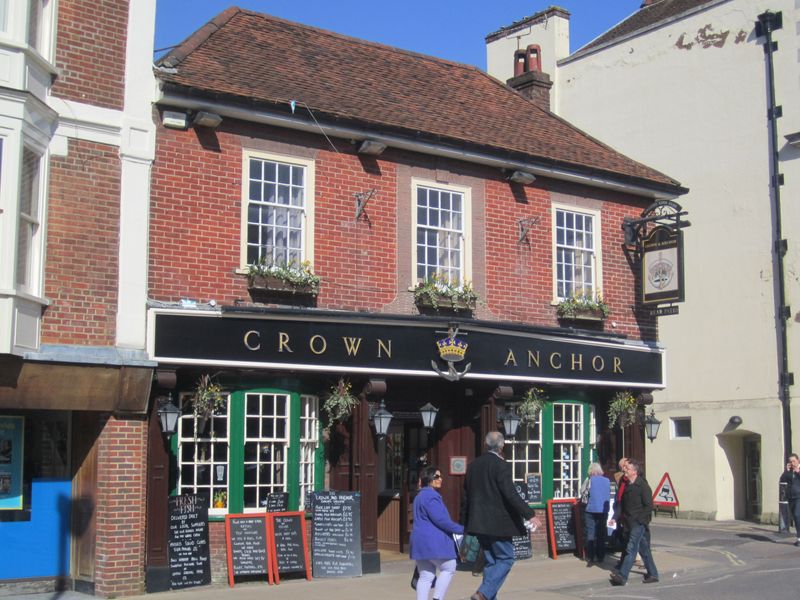 Crown & Anchor, Winchester. (Pub, External, Key). Published on 06-04-2013