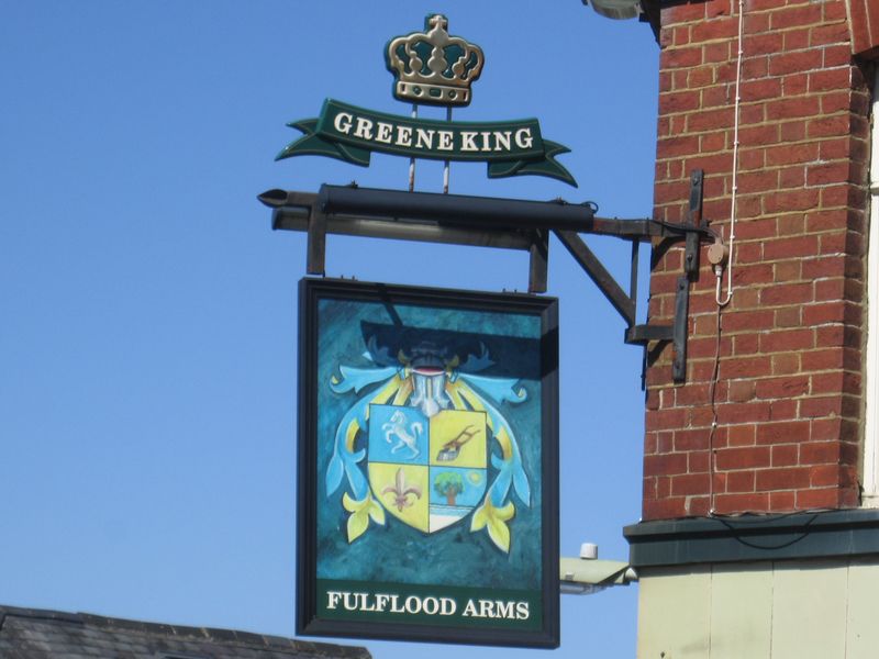 Fulflood Arms, Winchester. (Sign). Published on 01-05-2013