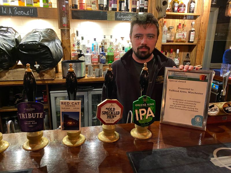 Fulflood Arms, Winchester CAMRA Experience