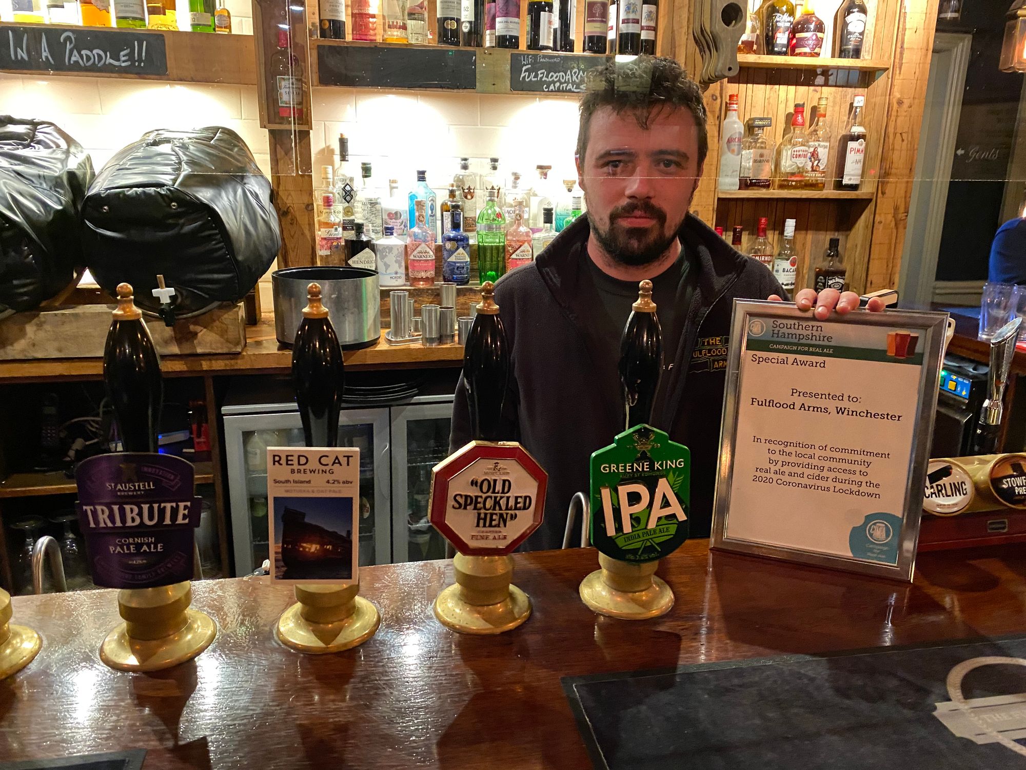 Fulflood Arms, Winchester. (Pub, Bar, Publican, Award). Published on 06-10-2021
