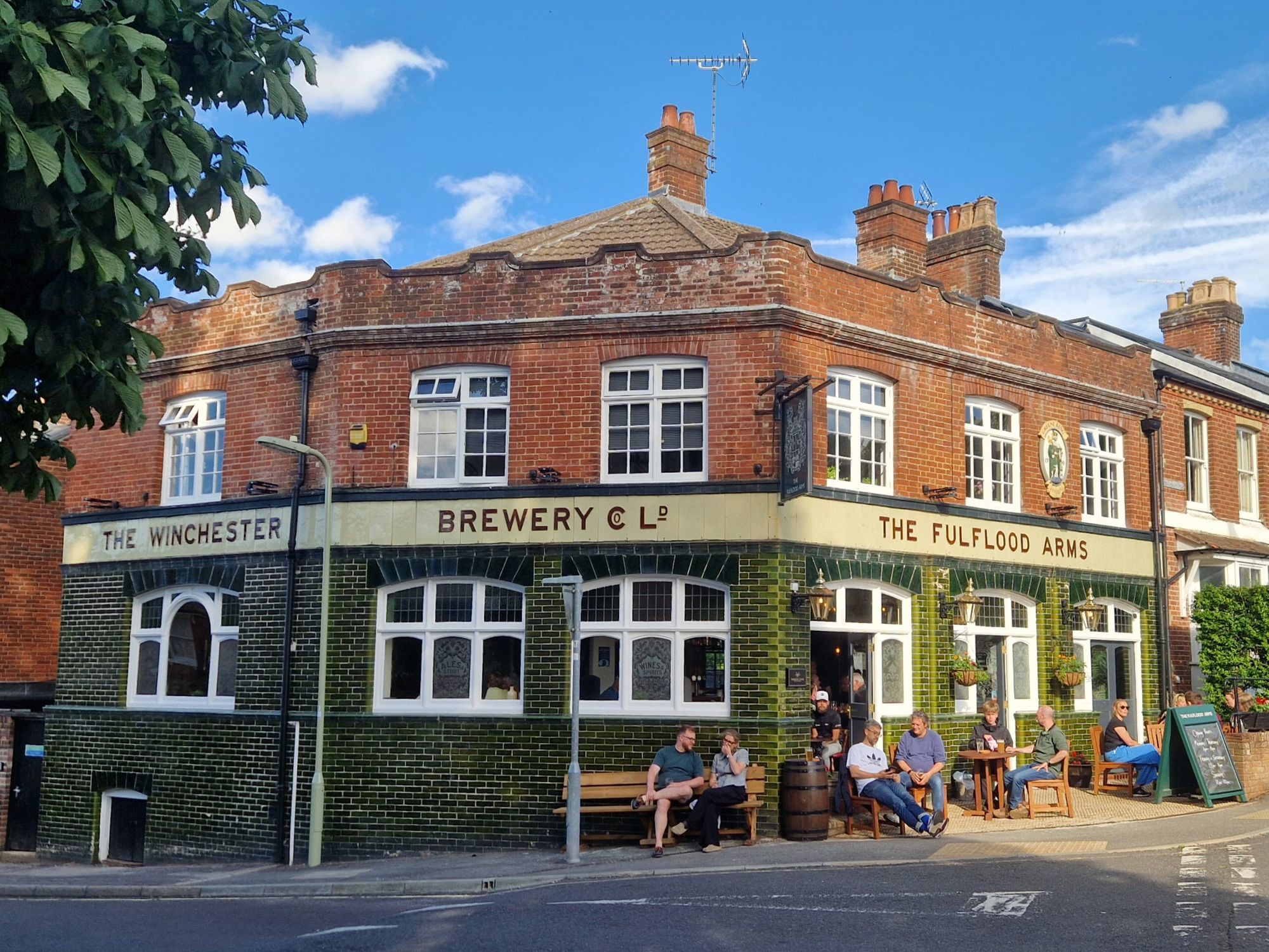 Fulflood Arms, Winchester (Photo: Pete Horn - 12/06/2026). (Pub, External, Key). Published on 12-06-2026