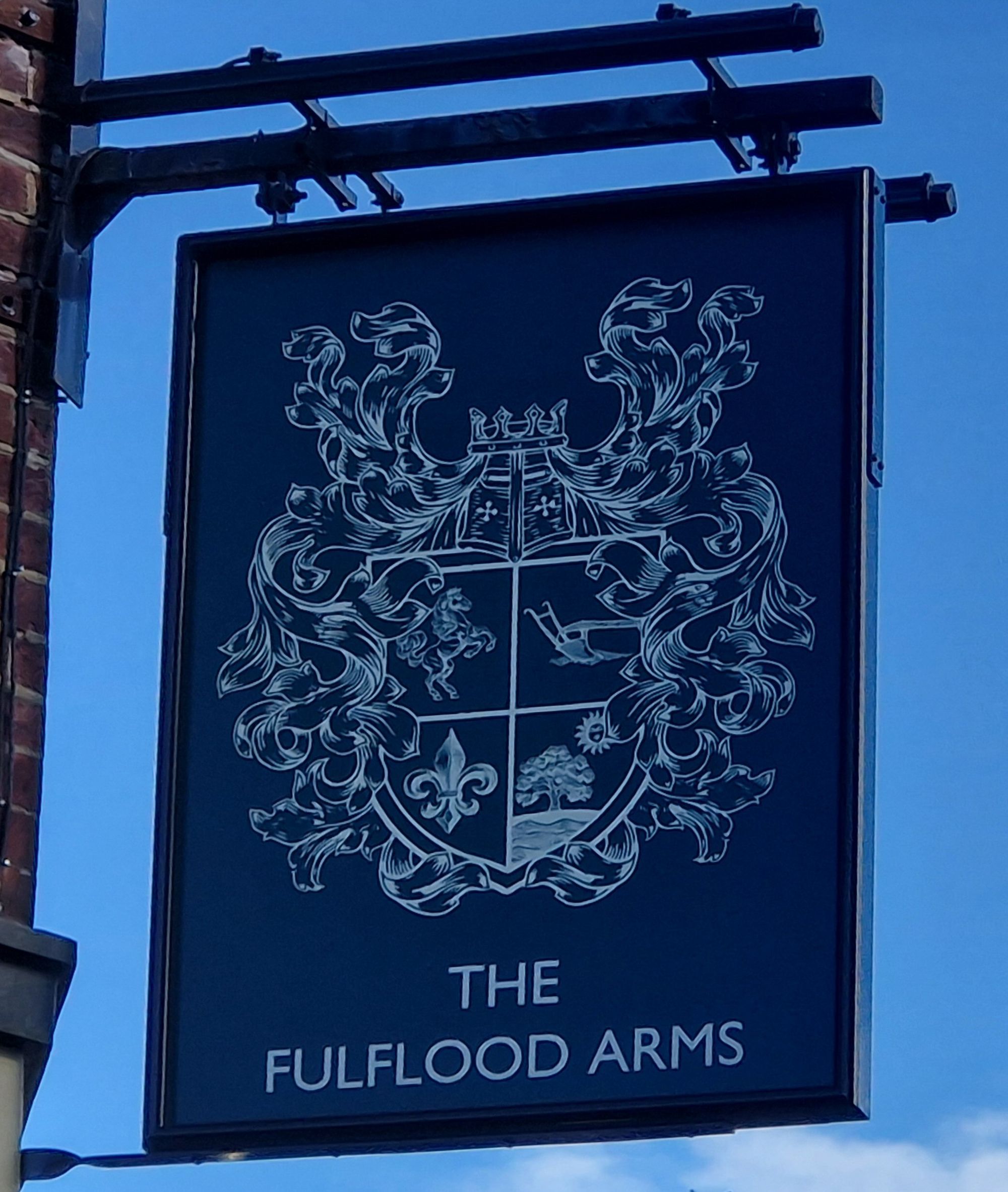 Fulflood Arms, Winchester (Photo: Pete Horn - 12/06/2026). (Sign). Published on 12-06-2026