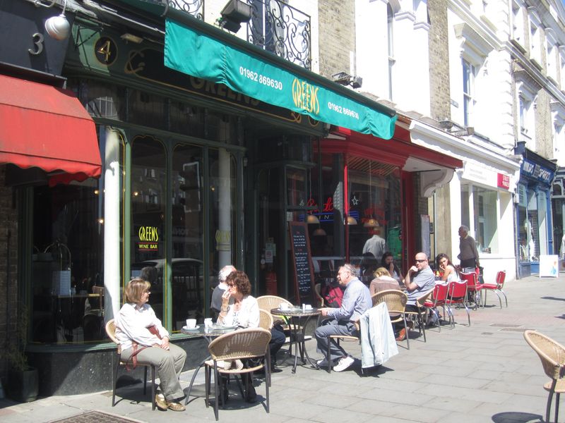Green's Bar & Kitchen, Winchester. (External, Key). Published on 01-05-2013