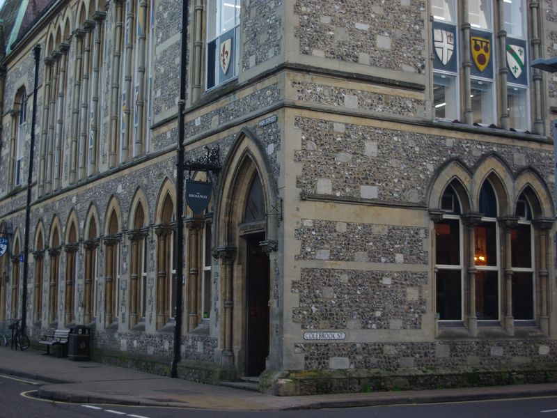 Broadway, Winchester 15/11/2023 (Photo: Geoff Marsh). (Pub, External). Published on 15-11-2023