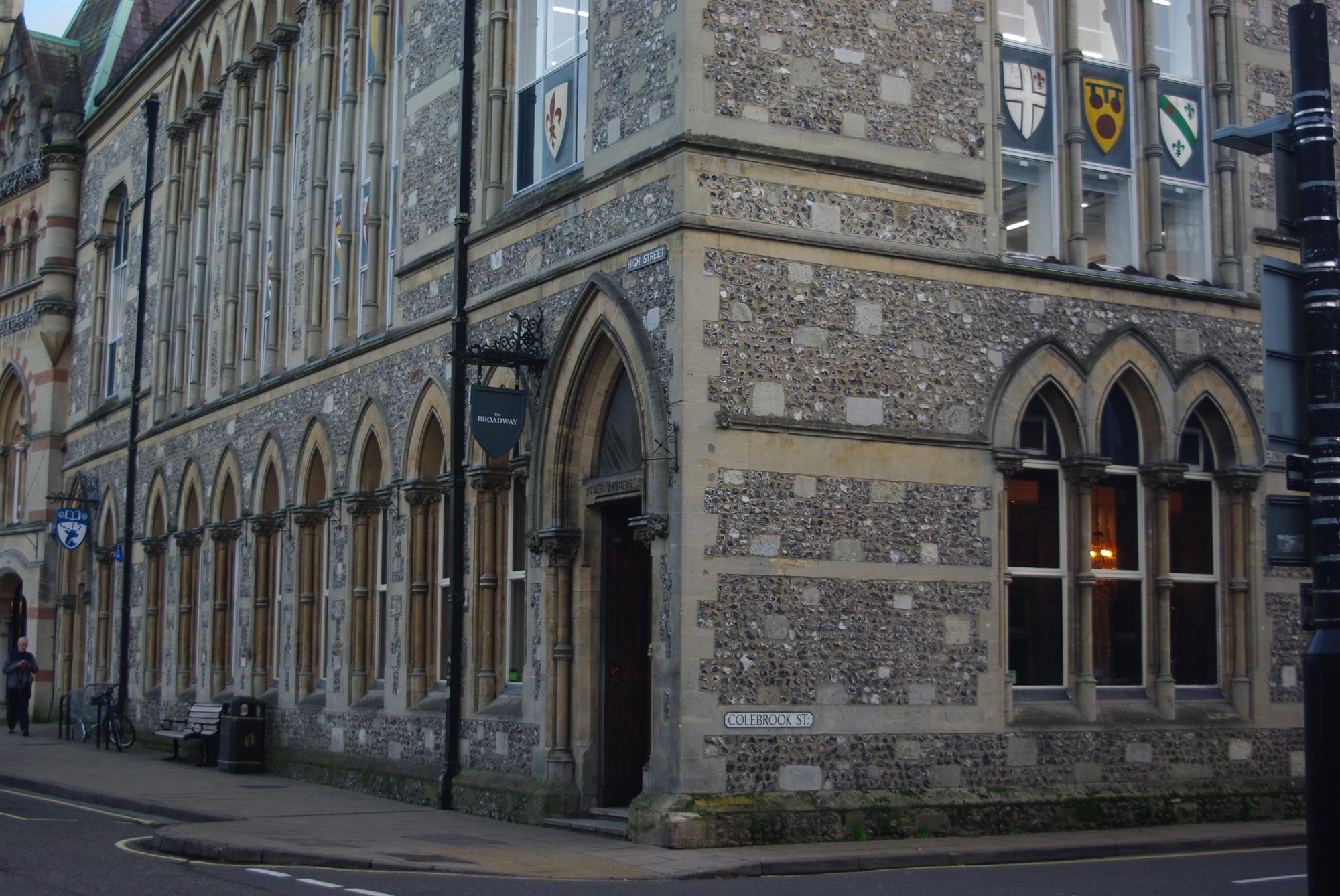 Broadway, Winchester 15/11/2023 (Photo: Geoff Marsh). (Pub, External). Published on 15-11-2023