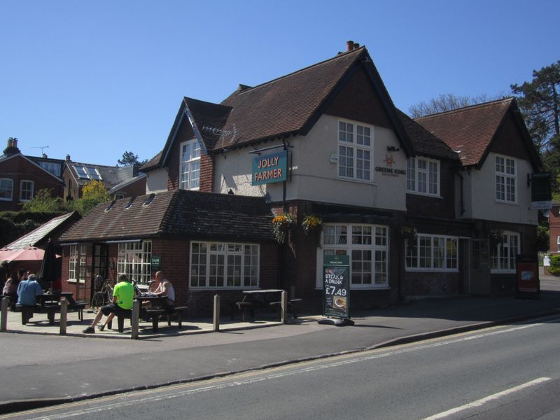 Jolly Farmer, Winchester. (Pub, External). Published on 01-05-2013 