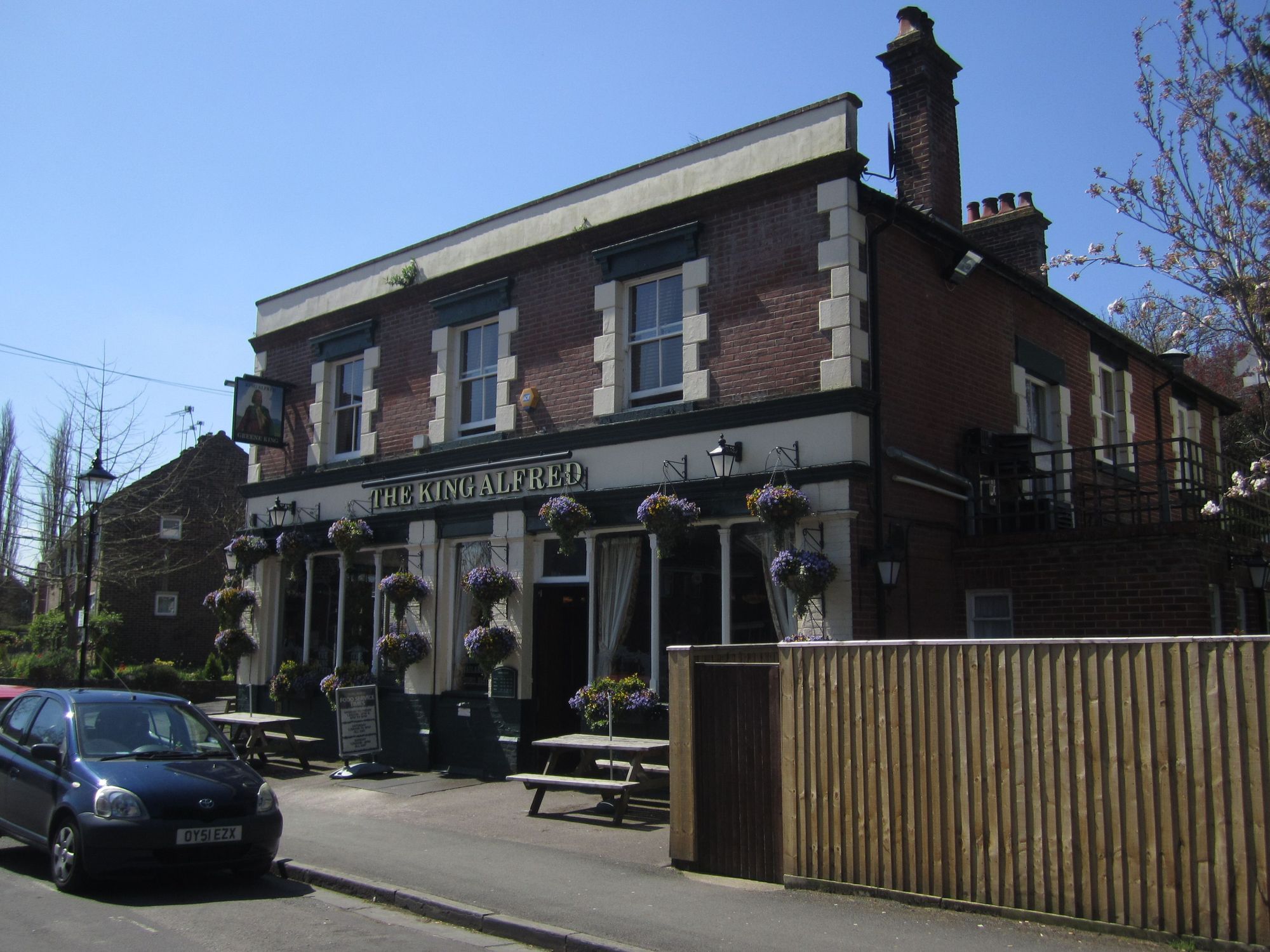 King Alfred, Winchester (Photo: Pete Horn 01/05/2013). (Pub, External). Published on 01-05-2013
