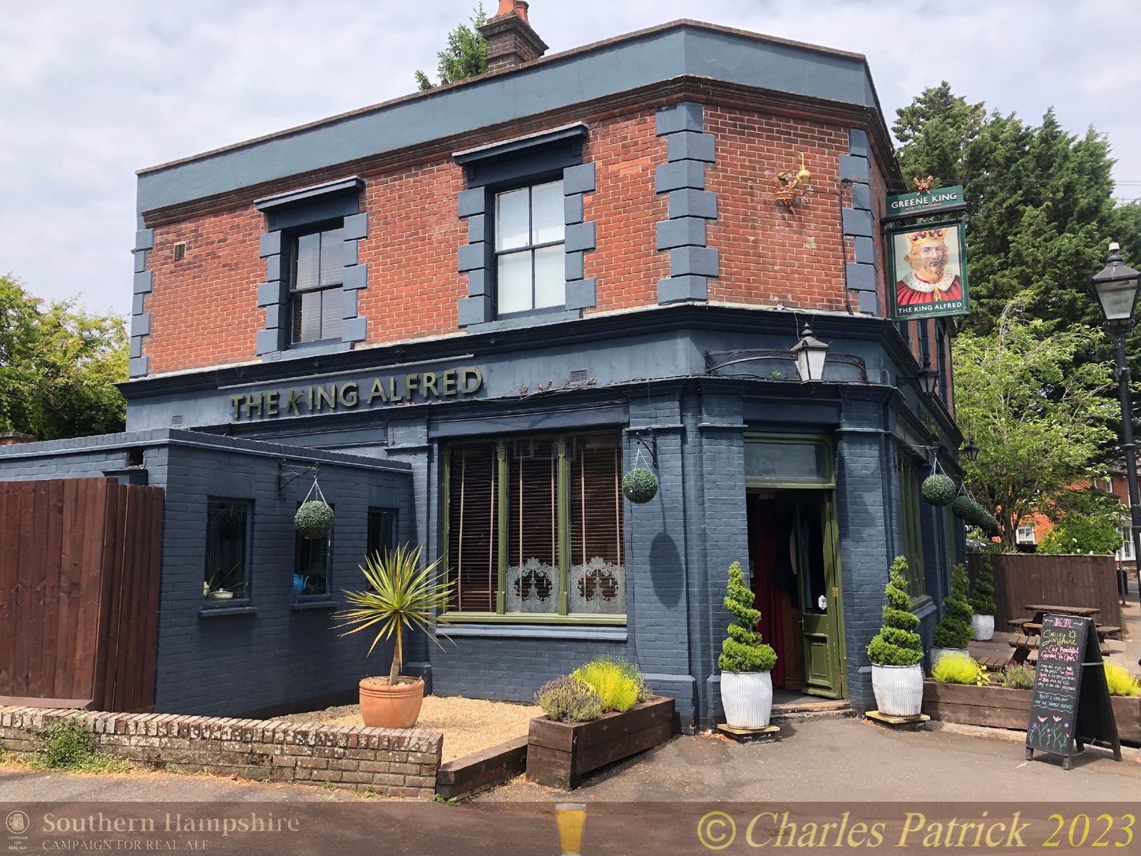 King Alfred, Winchester. (Pub, External, Key). Published on 11-06-2023
