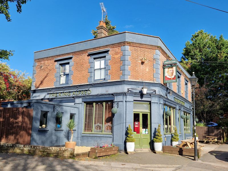 King Alfred, Winchester (Photo: Pete Horn - 03/10/2024). (Pub, External, Key). Published on 03-10-2024 