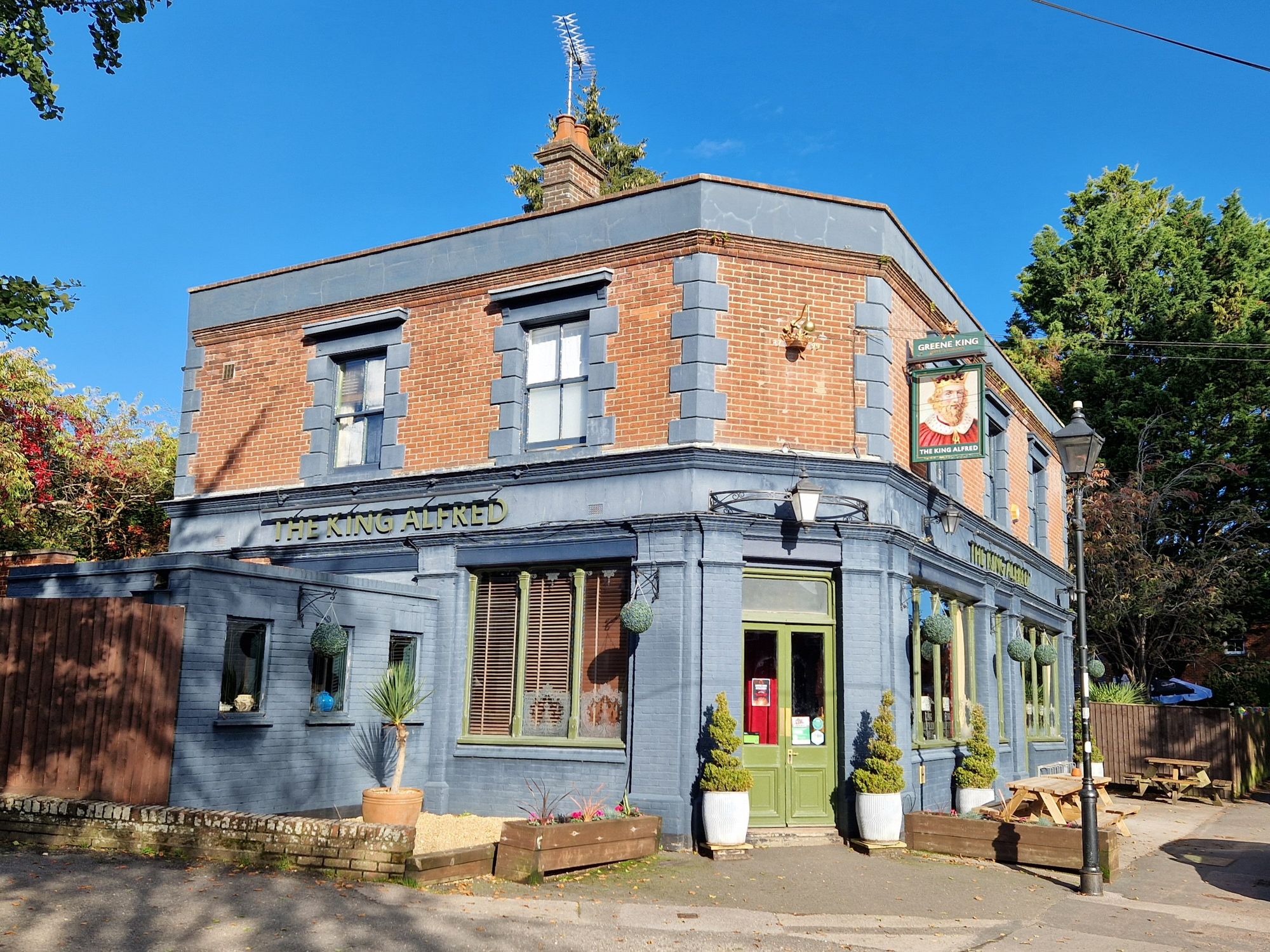 King Alfred, Winchester (Photo: Pete Horn - 03/10/2024). (Pub, External, Key). Published on 03-10-2024