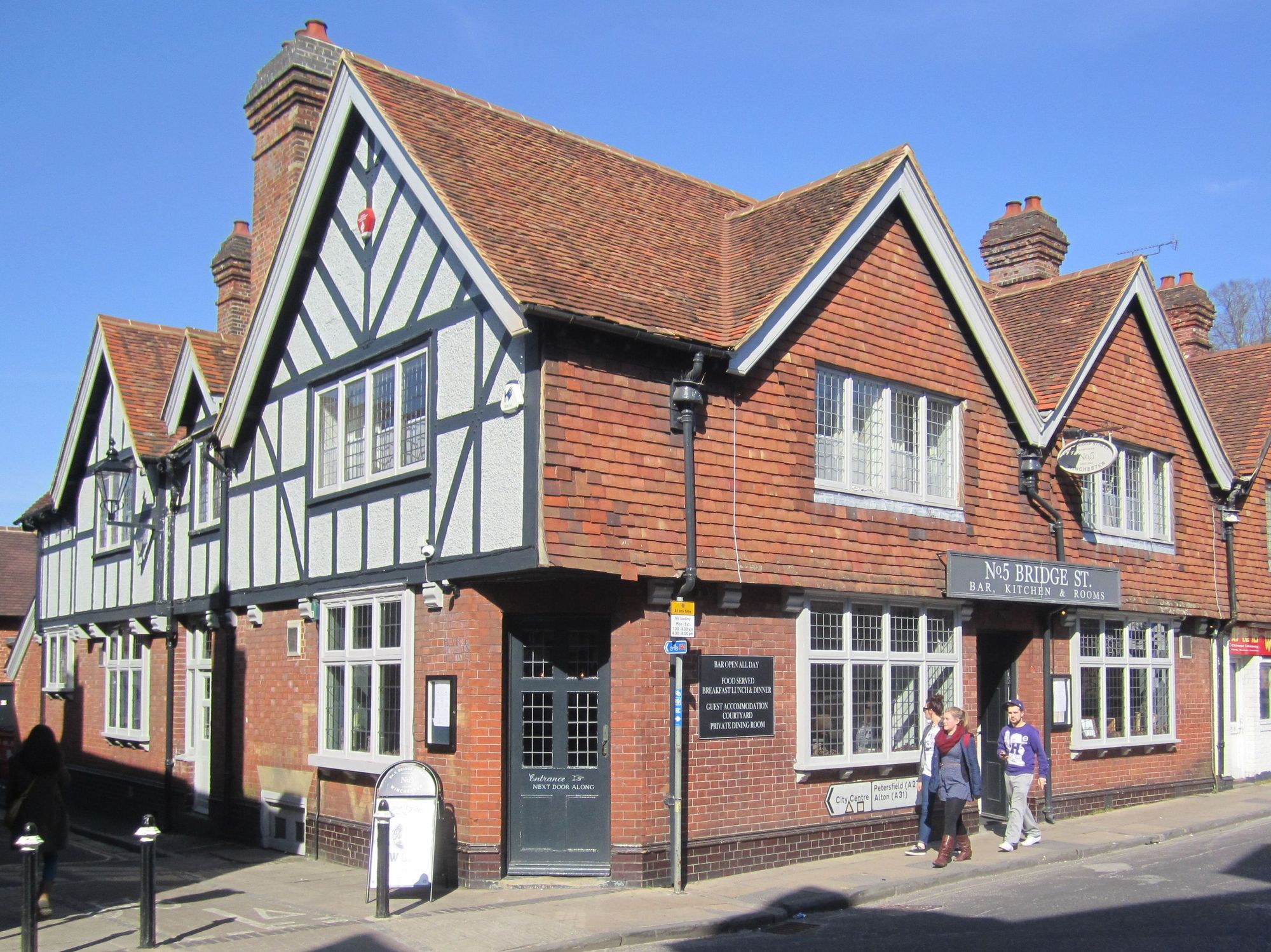 Bridge Street House, Winchester. (Pub, External, Key). Published on 06-04-2013