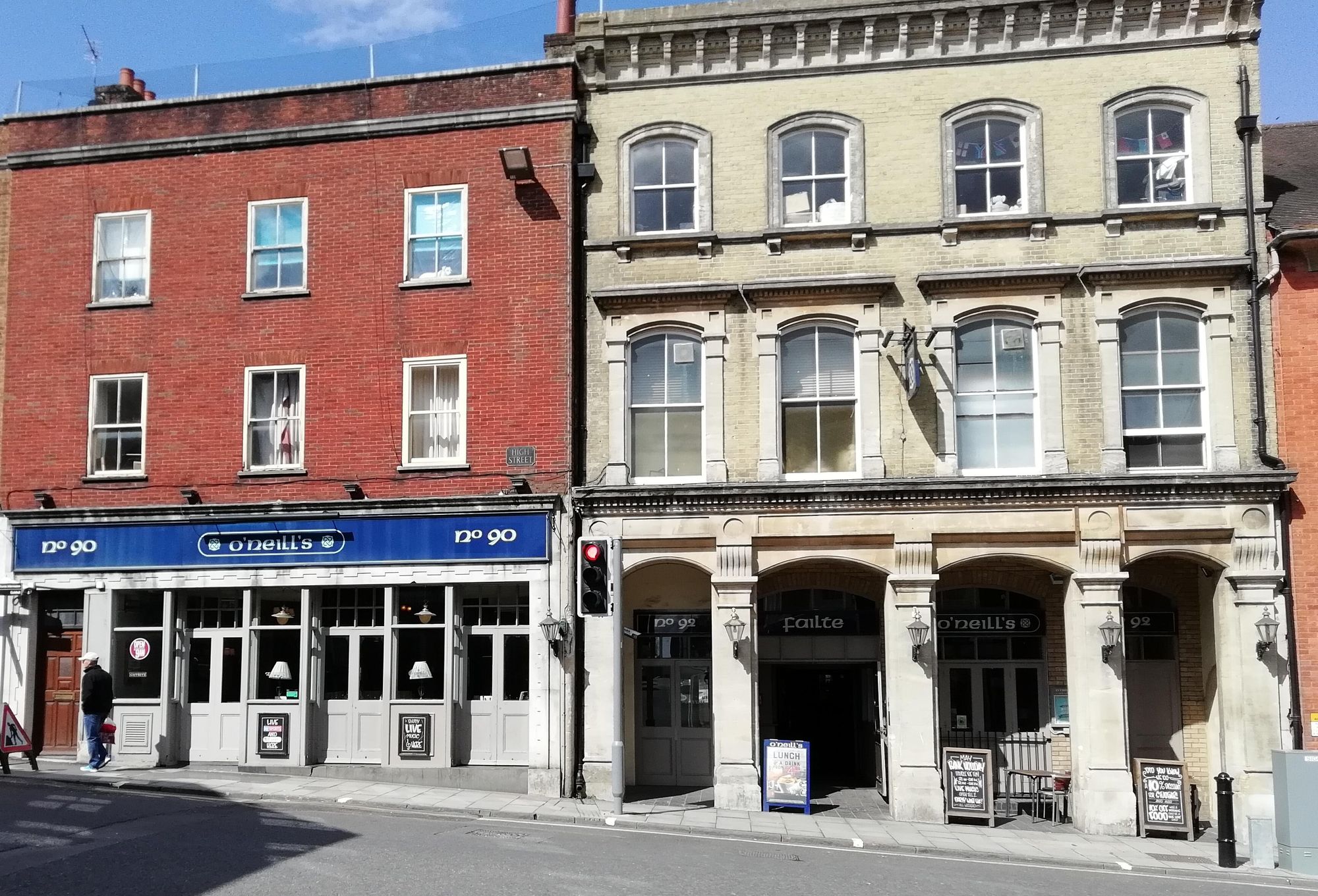 O'Neill's, Winchester (Photo: Geoff Marsh - 02/05/2018). (Pub, External, Key). Published on 02-05-2018