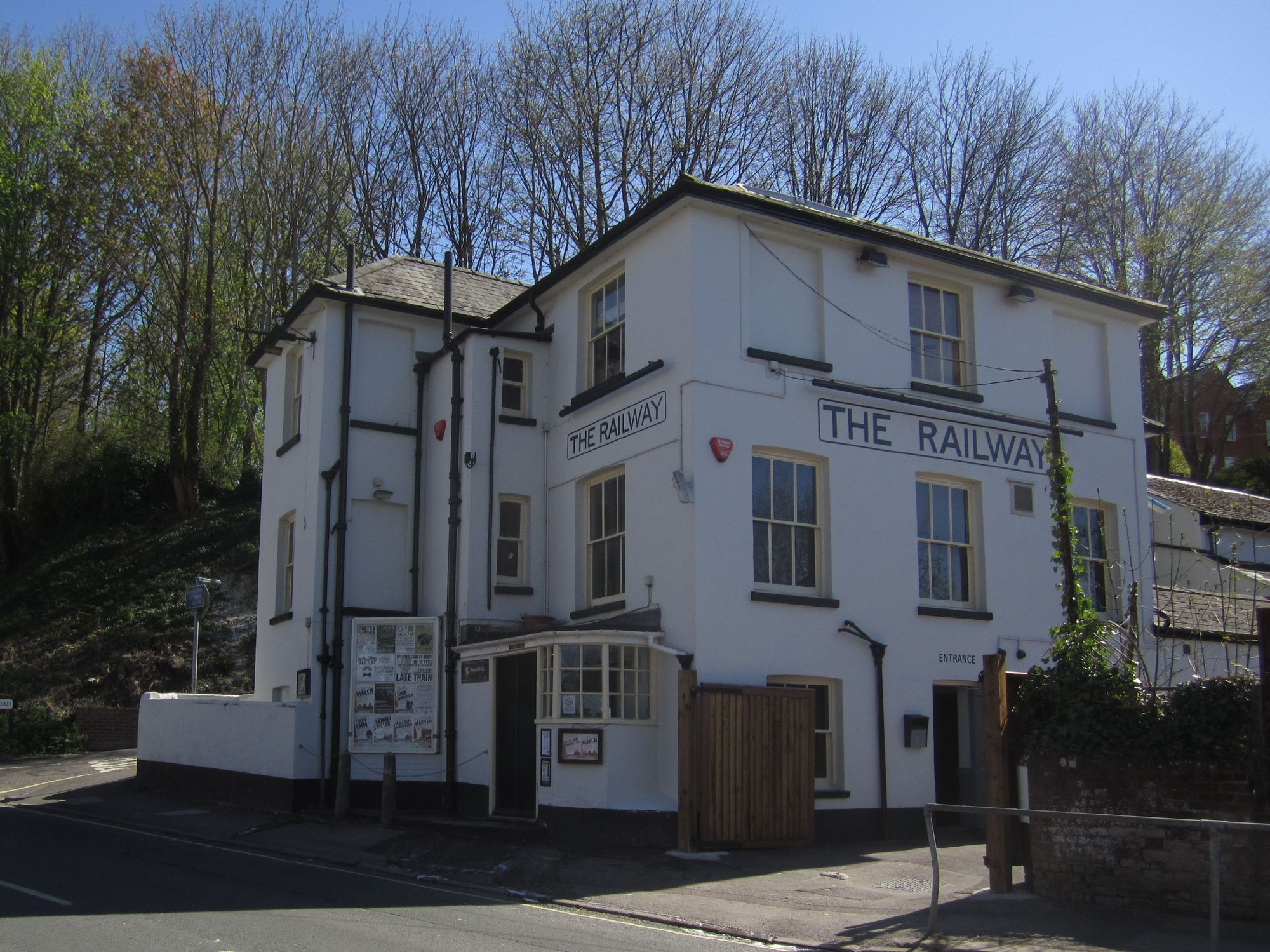 Railway, Winchester. (Pub, External, Key). Published on 01-05-2013