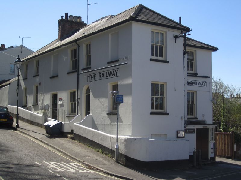 Railway, Winchester. (Pub, External). Published on 01-05-2013