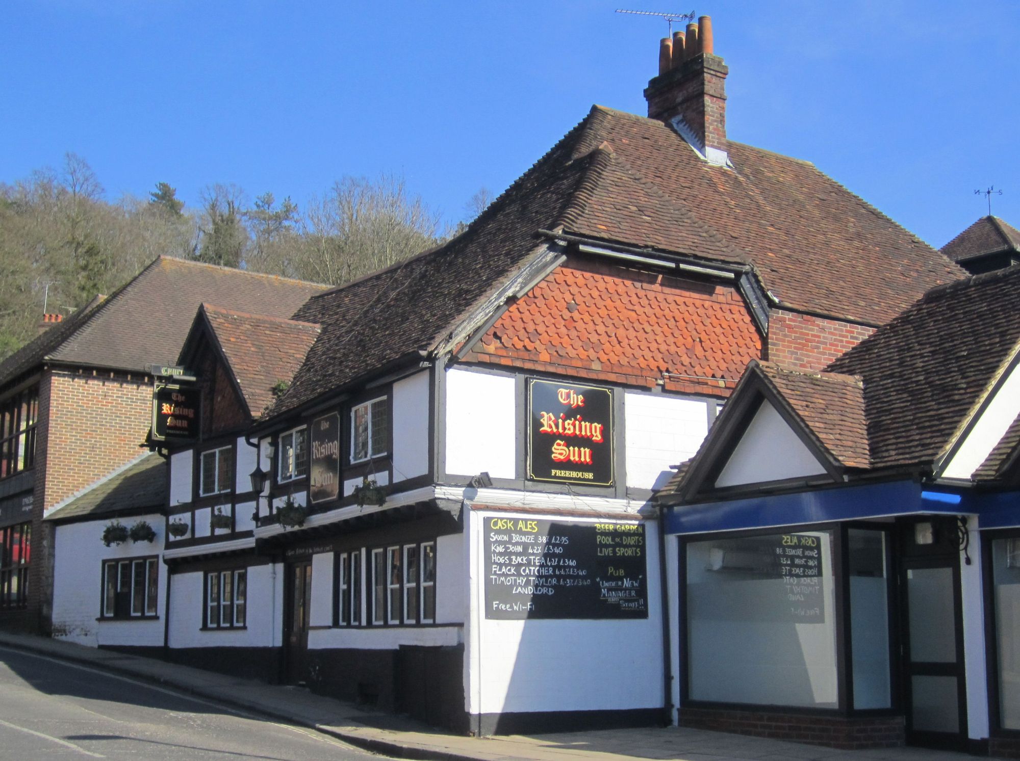 Rising Sun, Winchester. (Pub, External, Key). Published on 06-04-2013