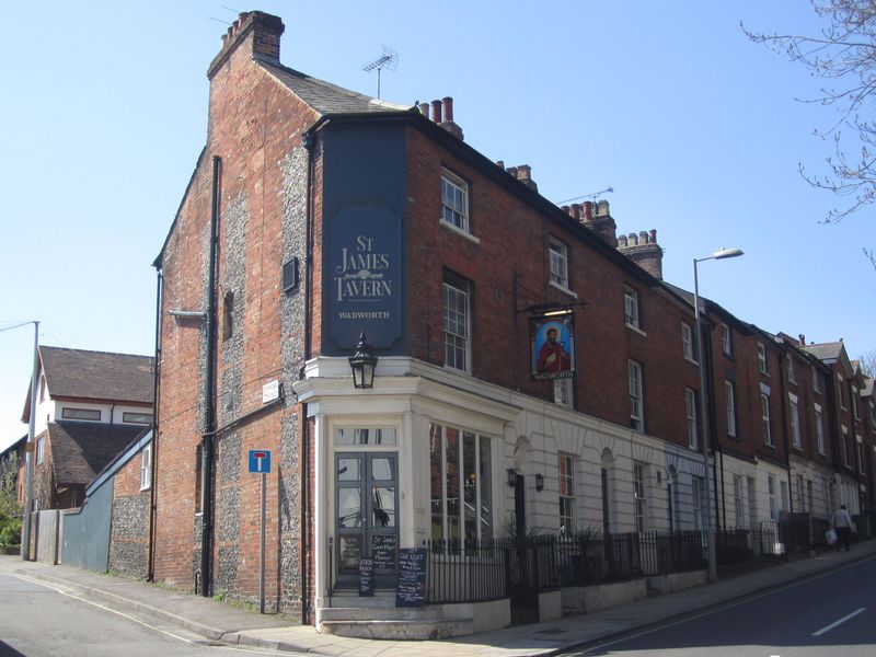 St. James Tavern, Winchester. (Pub, External, Key). Published on 01-05-2013