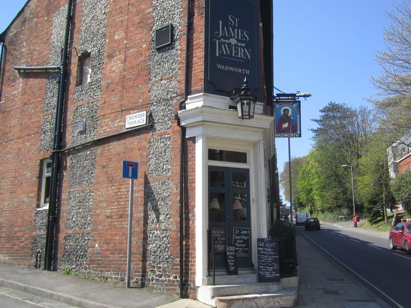 St. James Tavern, Winchester. (Pub, External). Published on 01-05-2013