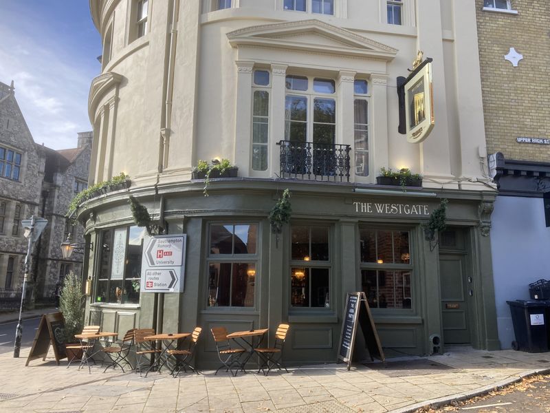 Westgate, Winchester (Photo: Norman Clinnick - 22/10/2025). (Pub, External). Published on 22-10-2025 