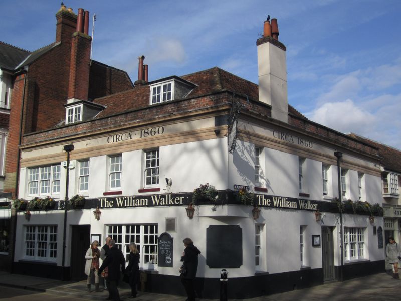 William Walker, Winchester (Photo: Pete Horn - 16/02/2013). (Pub, External). Published on 16-02-2013