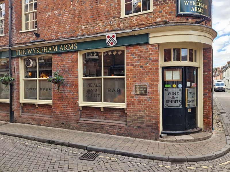 Wykeham Arms, Winchester (Photo: Pete Horn - 25/02/2025). (Pub, External). Published on 25-02-2025