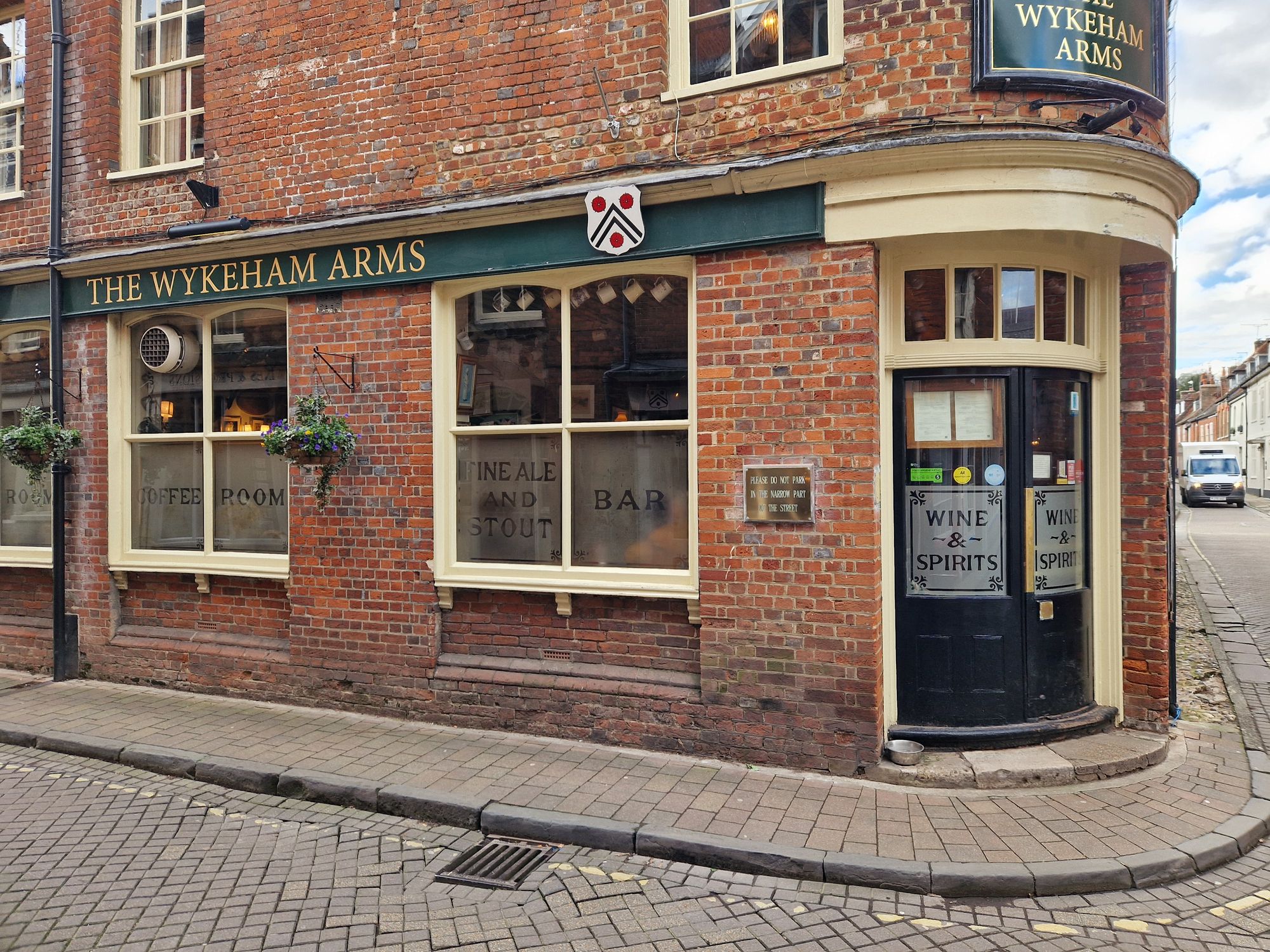 Wykeham Arms, Winchester (Photo: Pete Horn - 25/02/2025). (Pub, External). Published on 25-02-2025