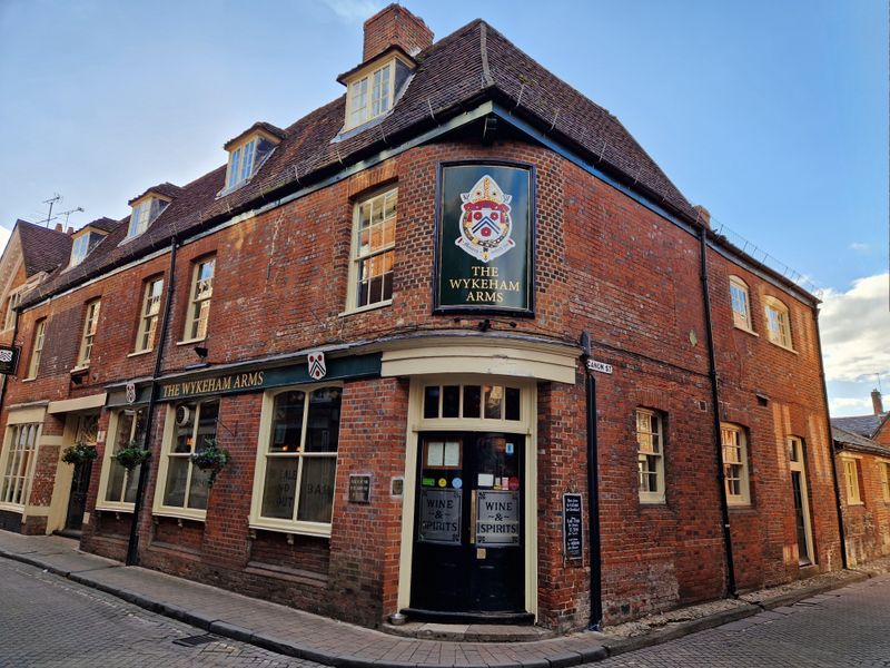 Wykeham Arms, Winchester (Photo: Pete Horn - 25/02/2025). (Pub, External, Key). Published on 25-02-2025