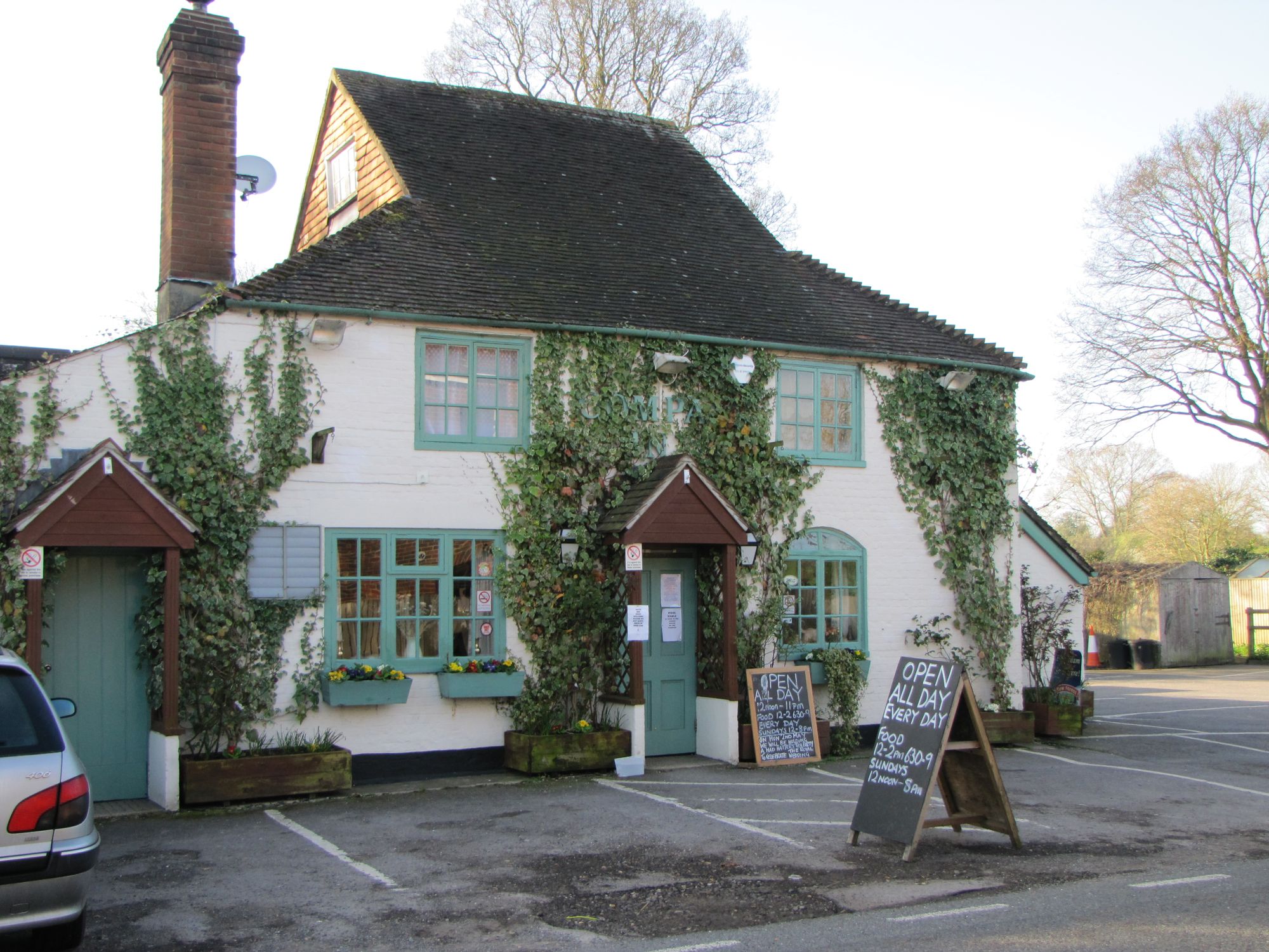 Compass Inn, Winsor. (Pub, External, Key). Published on 08-04-2011