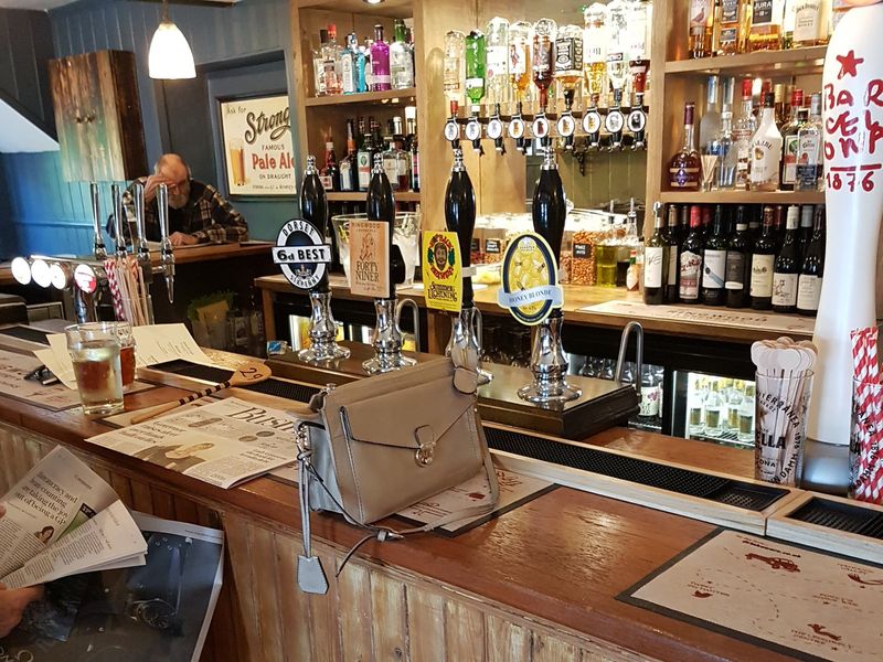 The bar at the Horse & Groom - 27th June 2019. (Bar). Published on 27-06-2019