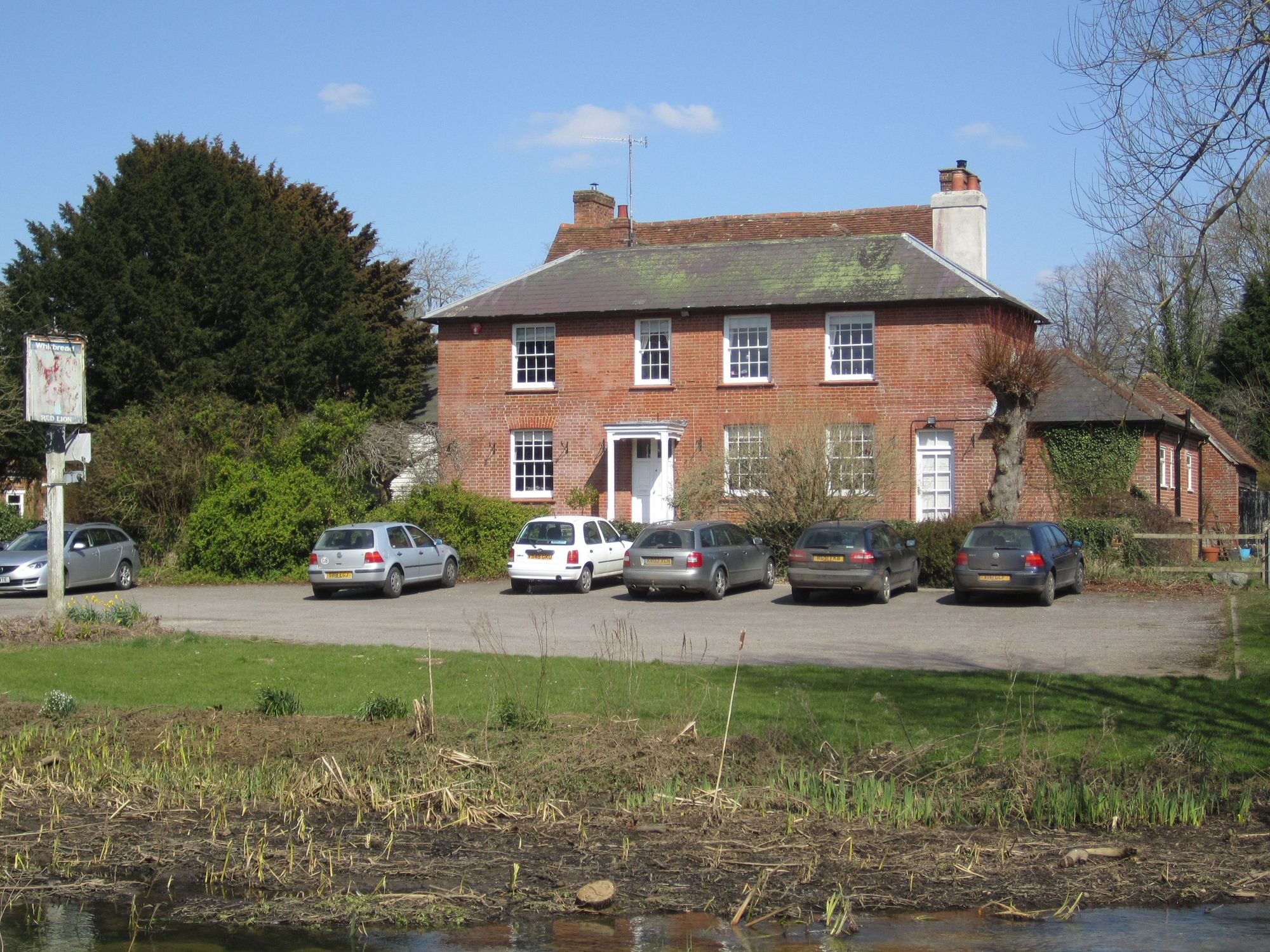 Red Lion, West Dean. (Pub, External, Key). Published on 02-04-2013