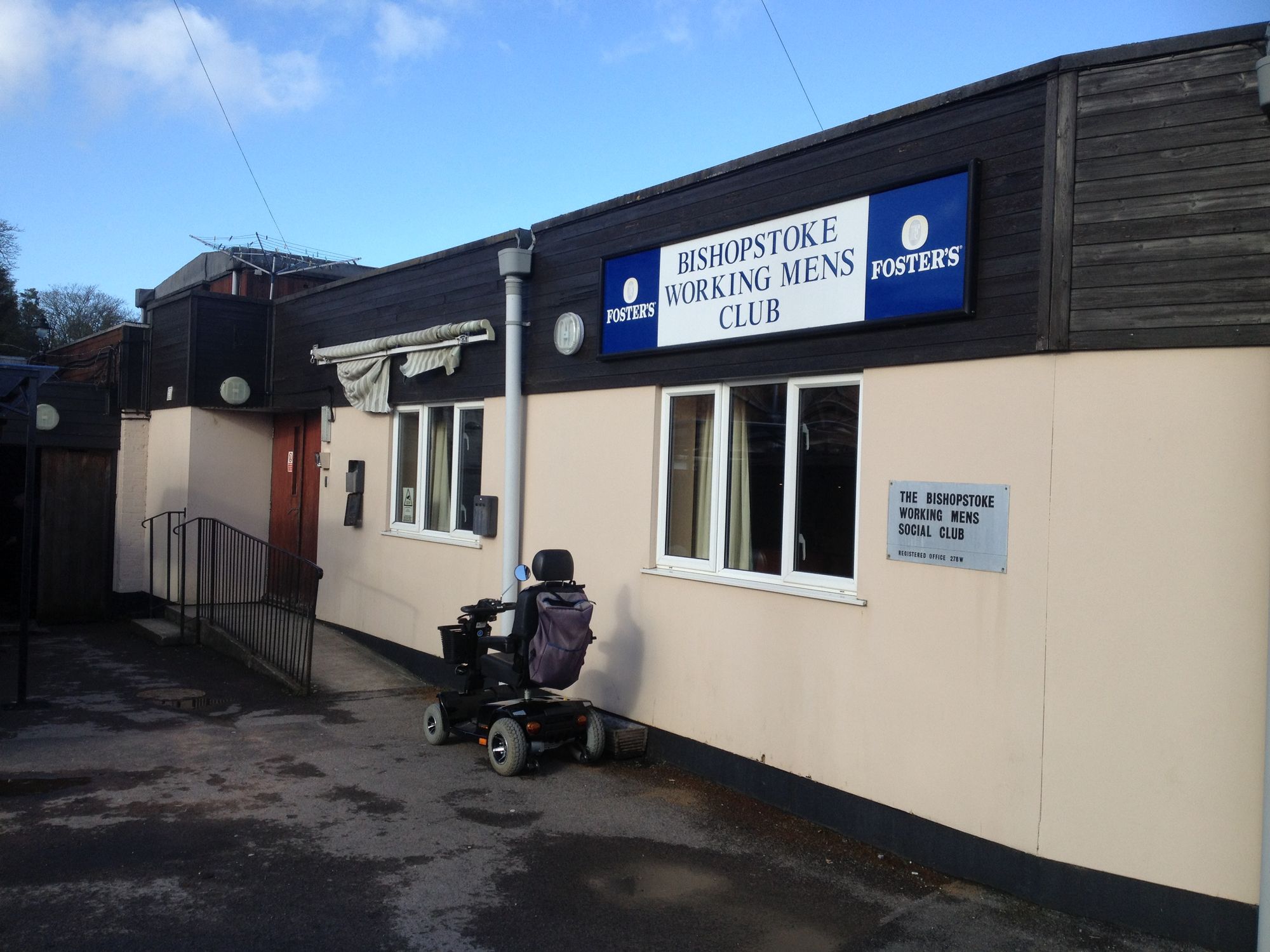 Bishopstoke Working Men's Club, Bishopstoke. (External). Published on 30-01-2013