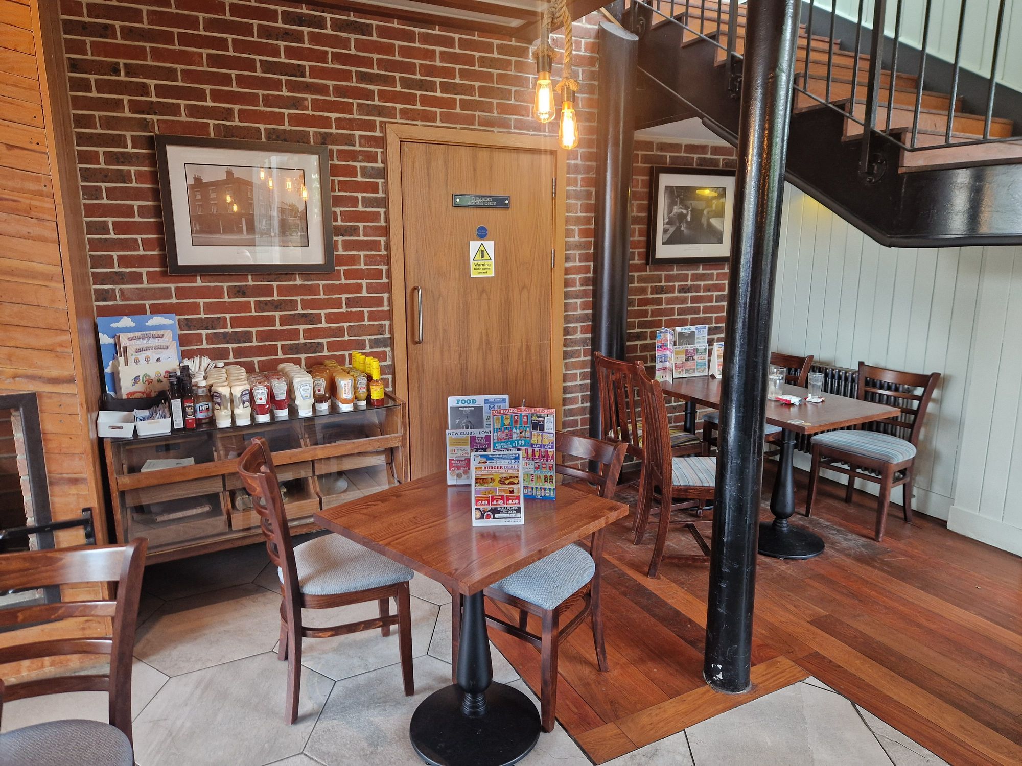 Six Bells, Lymington - access to the lift. Published on 18-06-2026