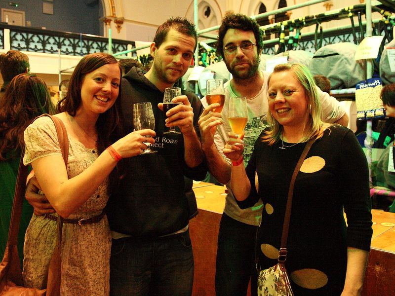 Winchester Beer & Cider Festival, Winchester. (Festival, Customers). Published on 17-03-2012 