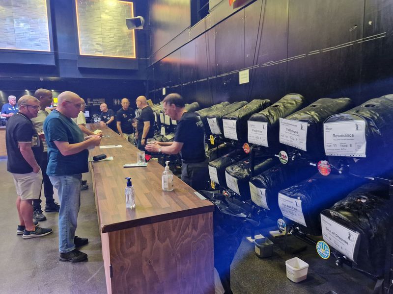 Winchester Beer & Cider Festival (Photo: Pete Horn - 27/06/2025). (Festival, Bar, Customers). Published on 27-06-2025 