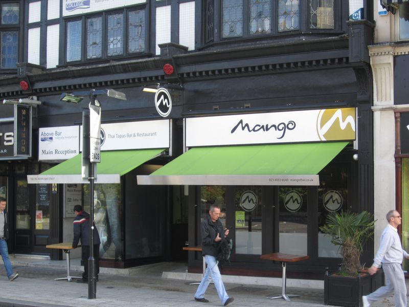 Mango, Southampton. (External, Restaurant, Key). Published on 30-10-2012 