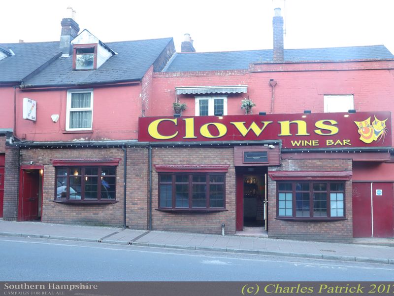 Clowns, Southampton. (Pub, External, Sign, Key). Published on 24-07-2017