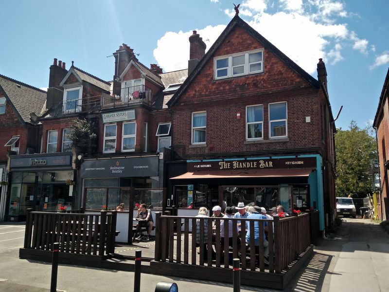 Handle Bar, Southampton - 21st July 2021 (Photo: Pete Horn). (Pub, External). Published on 21-07-2020