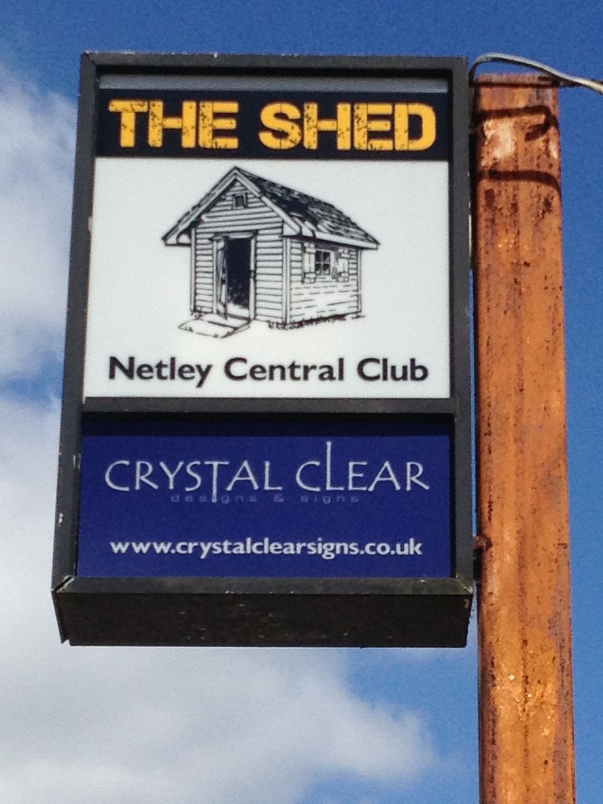 Netley Central Sports & Social Club (Alex Presland - 20/07/2013). (Sign). Published on 20-07-2013