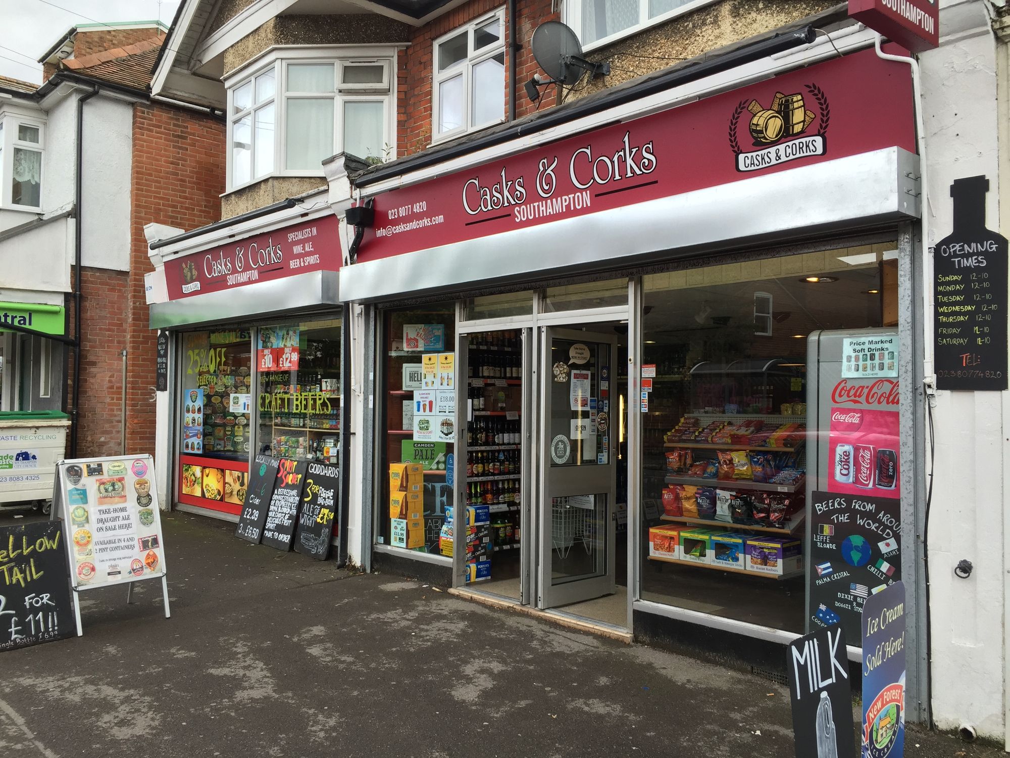Casks & Corks, Southampton. (External). Published on 31-08-2015