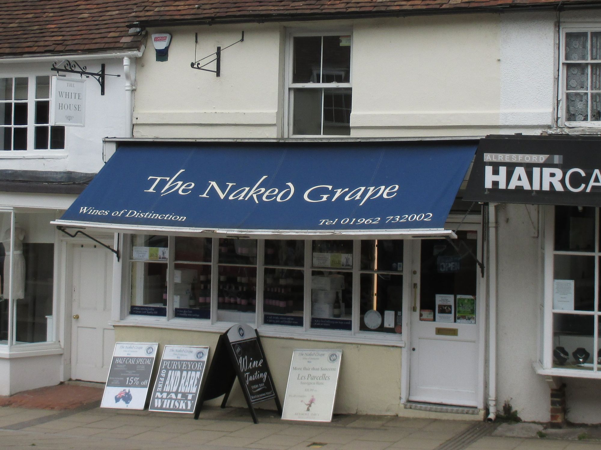 Naked Grape, Alresford. (Pub, External, Key). Published on 08-05-2015