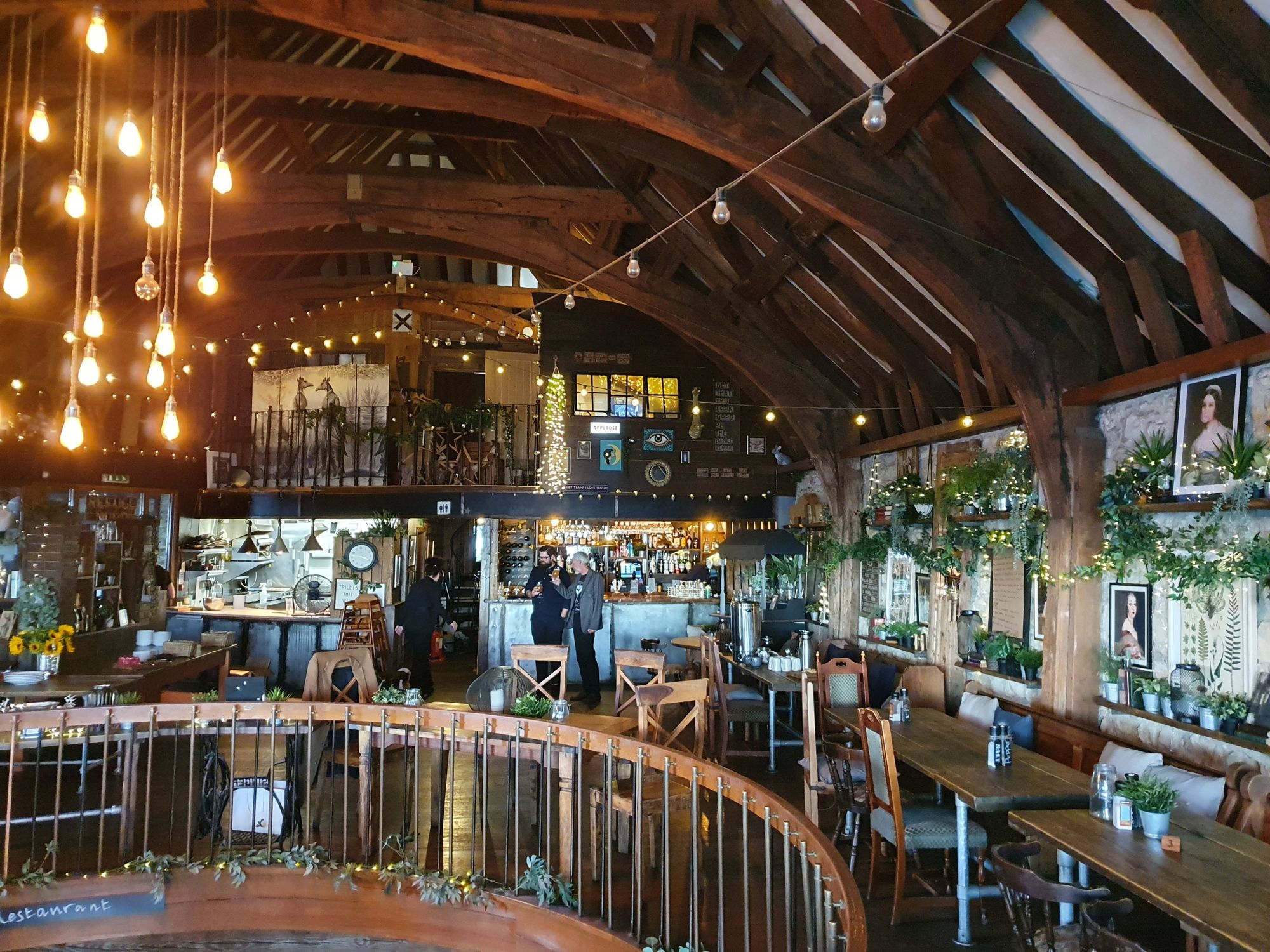 Upstairs at Dancing Man (Photo: Pete Horn 23/09/2022). (Pub, Restaurant). Published on 23-09-2022