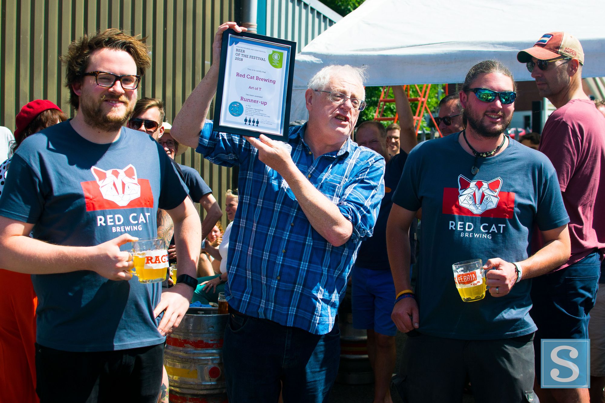 Red Cat Brewery, Winchester. (Brewery, External, Publican, Customers, Party, Branch, Award). Published on 02-06-2018
