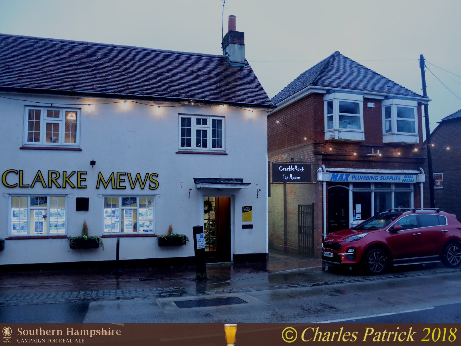 CrackleRock Tap Room, Botley. (Sign). Published on 15-12-2018