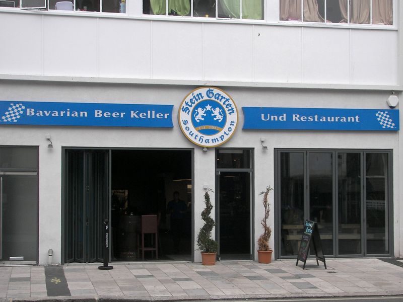 Stein Garten, Southampton, August 2015. (Pub, External, Key). Published on 18-08-2015