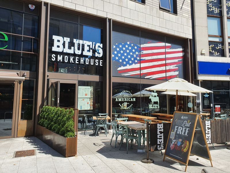Blue's Smokehouse, Southampton (Photo: Pete Horn - 09/08/2022). (Pub, External, Key). Published on 09-08-2022