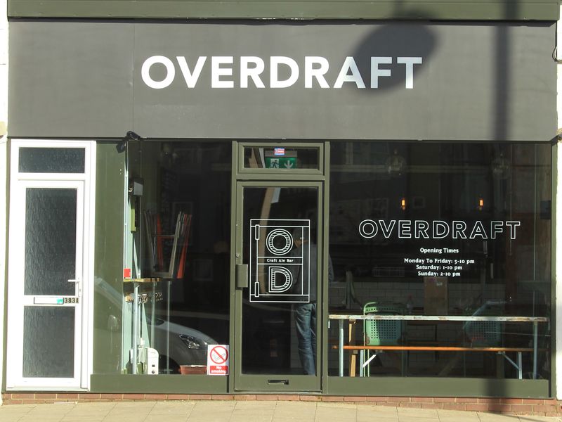 Overdraft, Southampton. (Pub, External, Key). Published on 16-02-2016