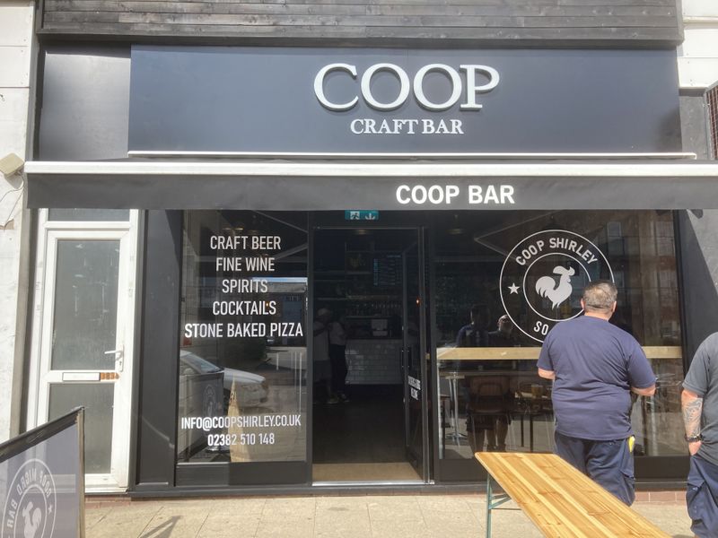 Coop Bar, Shirley (Photo: Norman Clinnick - 03/07/2026). (Pub, External, Key). Published on 03-07-2026