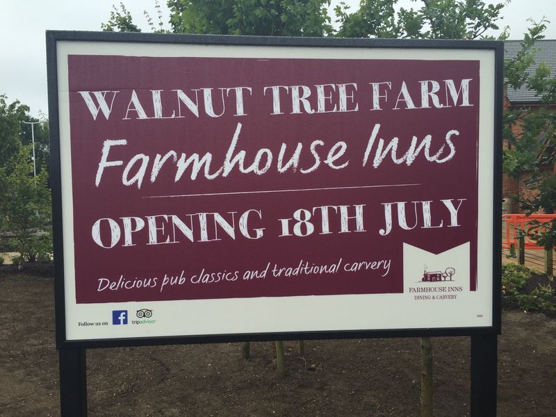 Walnut Tree Farm, Nursling (Photo: Alex Presland - 10/07/2016). (External, Sign). Published on 10-07-2016