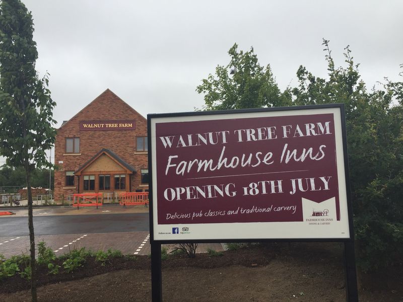 Walnut Tree Farm, Nursling (Photo: Alex Presland - 10/07/2016). (External, Sign). Published on 10-07-2016