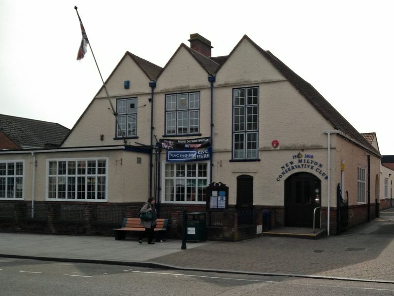 New Milton Conservative Club, New Milton. (Pub, External, Key). Published on 07-04-2018