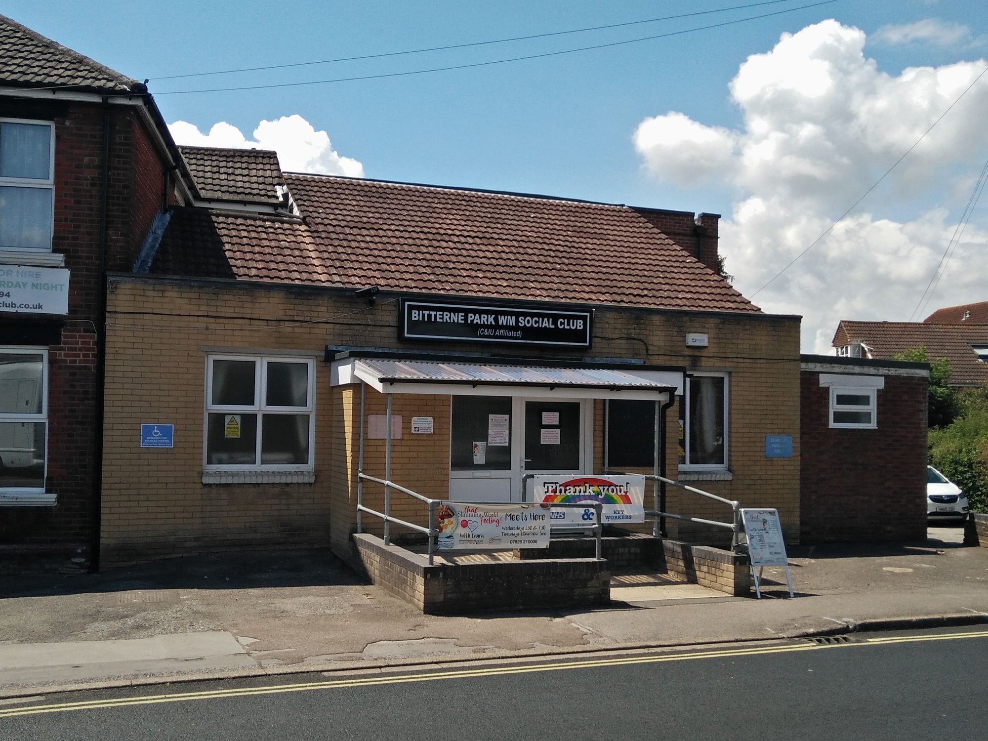 Bitterne Park Social Club, Southampton 16th June 2020. (Pub, External, Key). Published on 16-06-2020